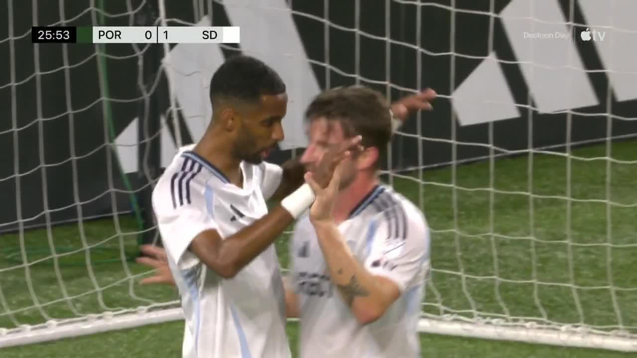 Amahl Pellegrino gets on the scoresheet for San Diego FC