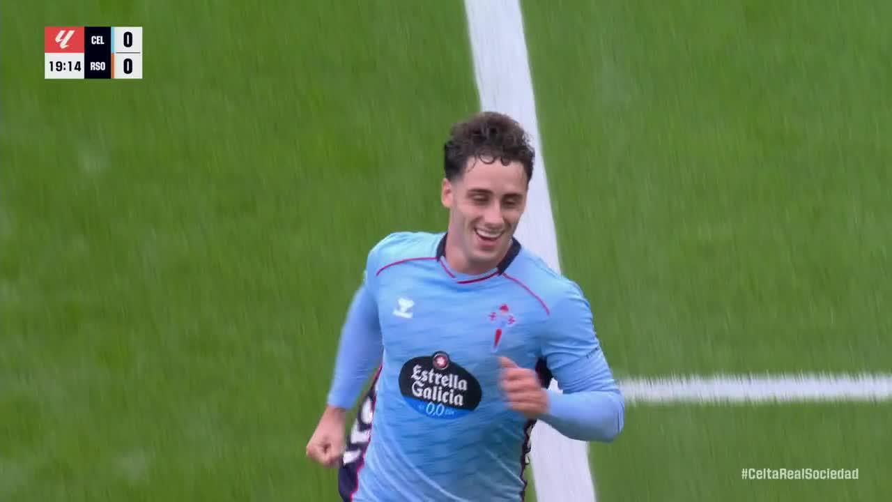 Pablo Durán gets on the scoresheet for Celta Vigo