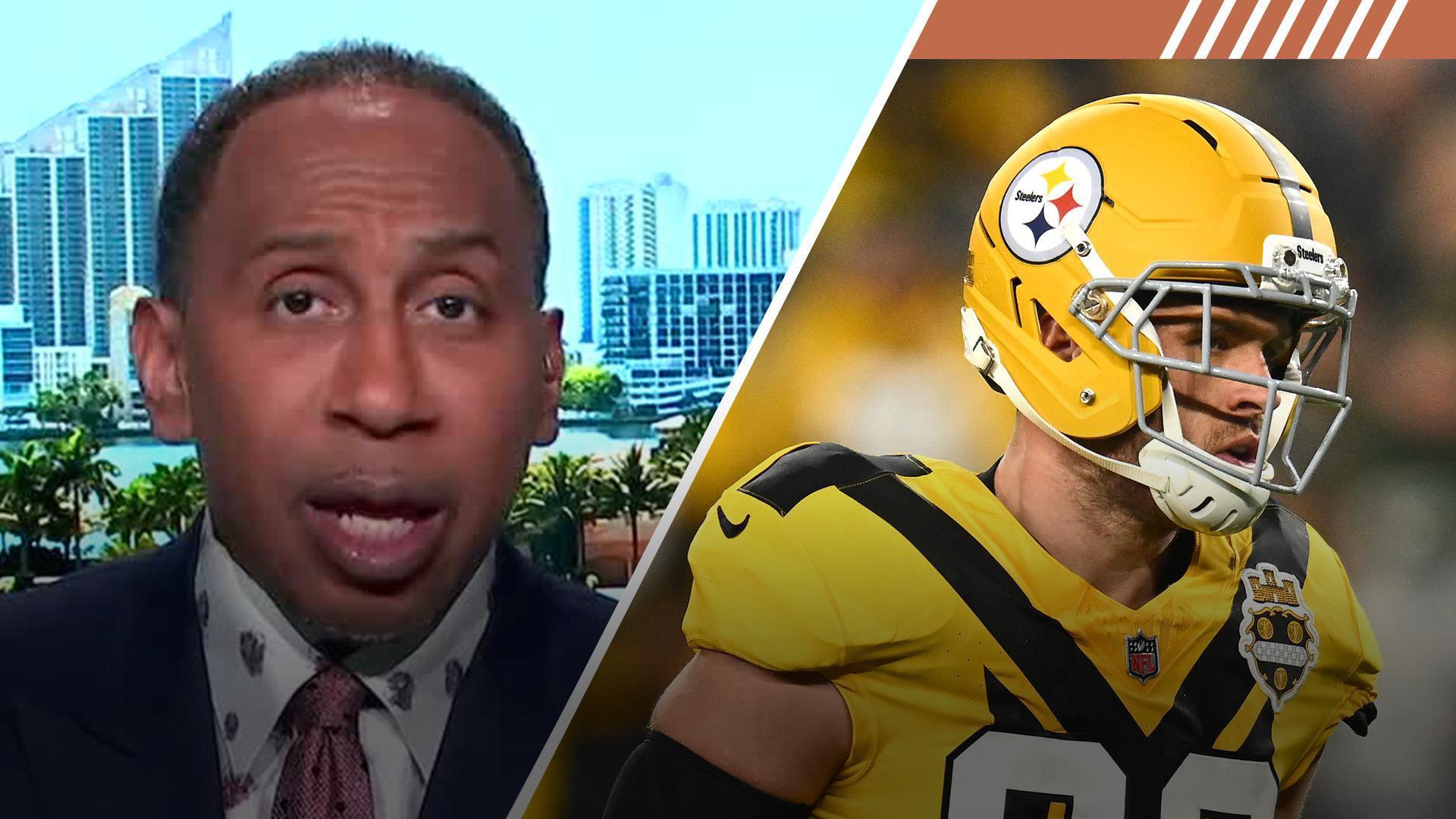 Stephen A. fired up over Steelers' awful defense
