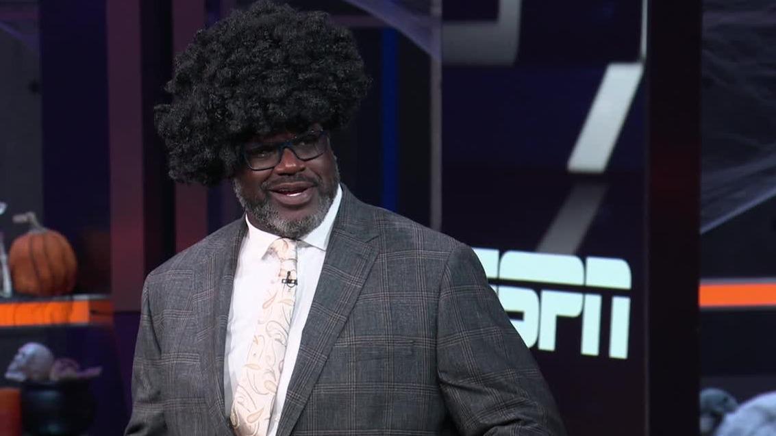Chuck roasts Shaq's Halloween outfit: 'That's not drip, that's a leak!'