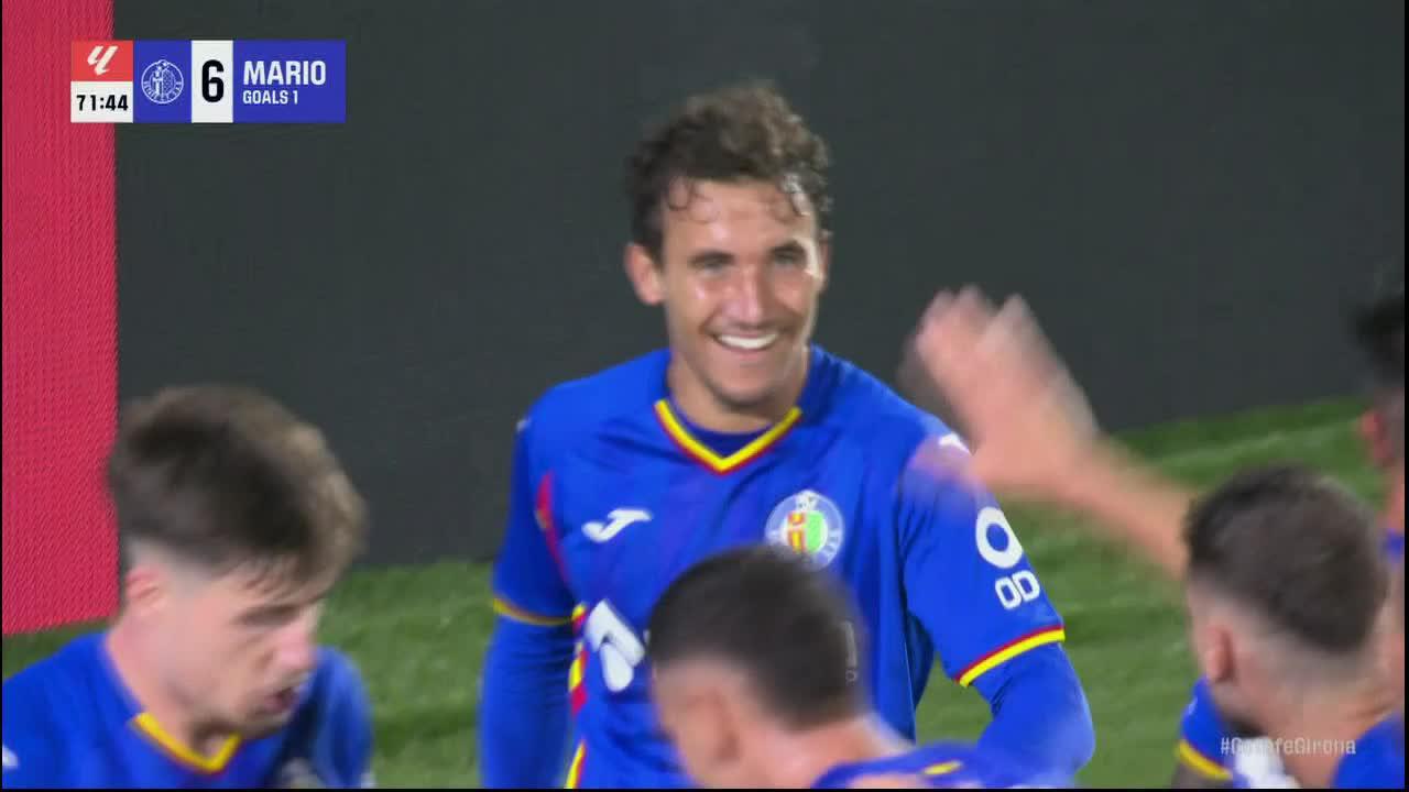 Mario Martín gets on the scoresheet for Getafe