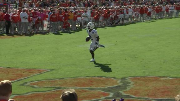 Duke Beats Clemson 46-45 in Death Valley