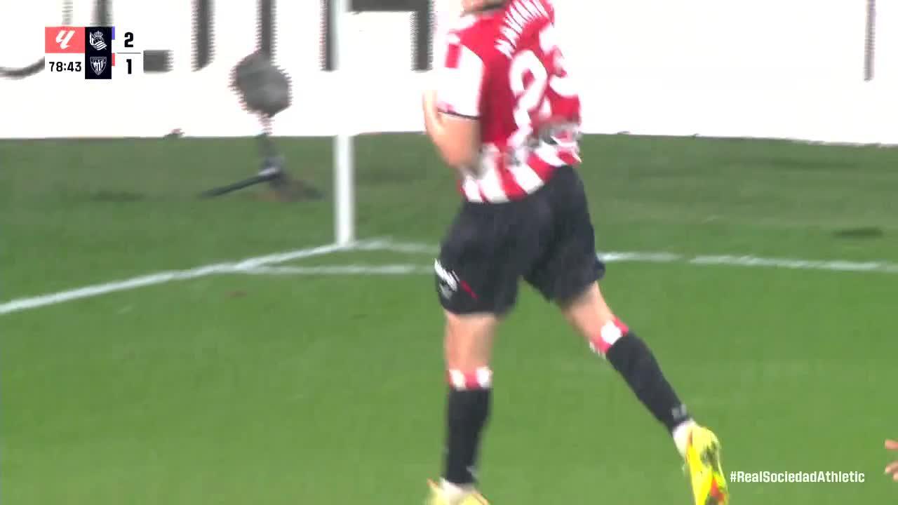 Robert Navarro scores in the 79'