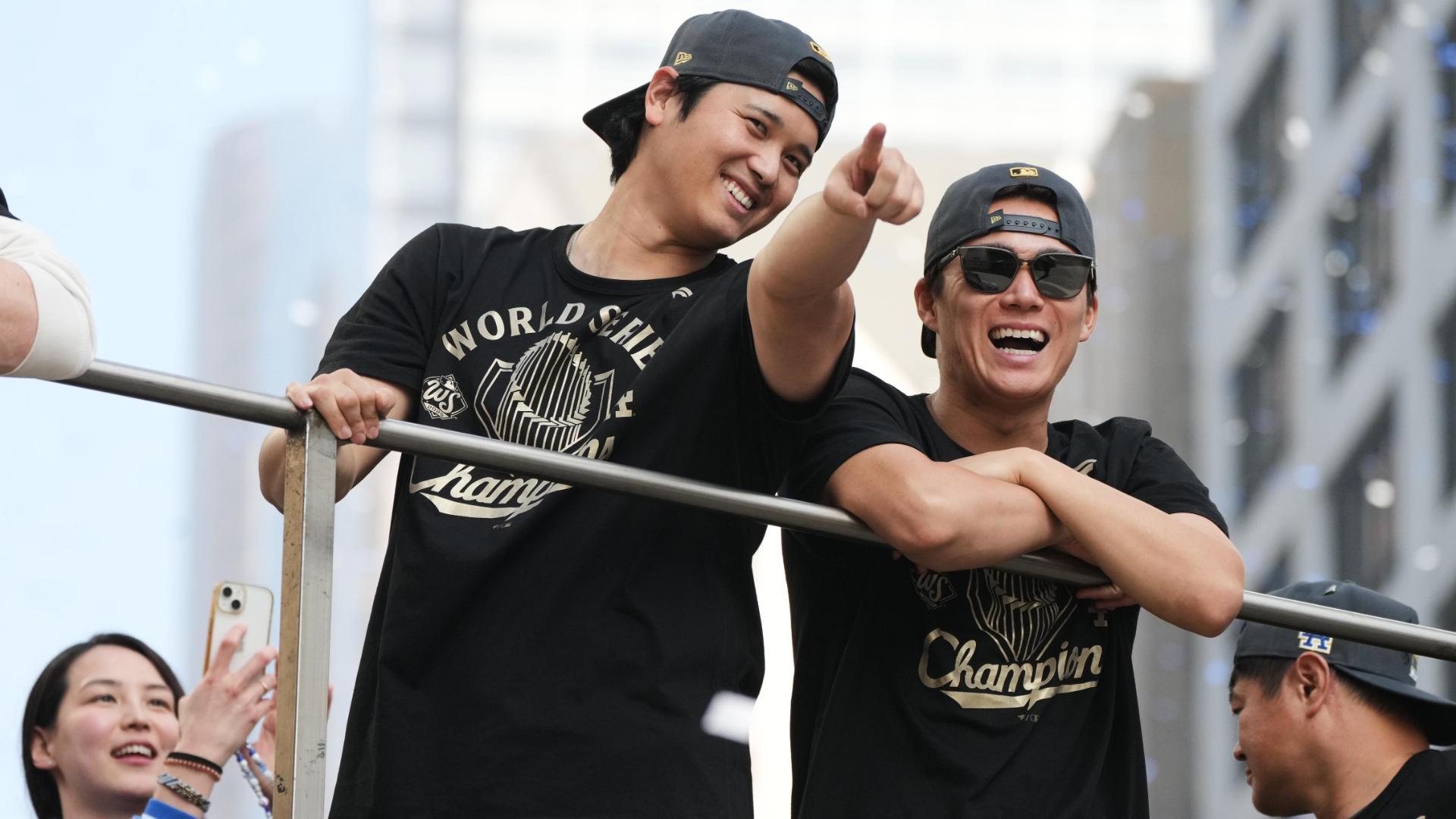 Dodgers thank fans, turn attention to WS three-peat