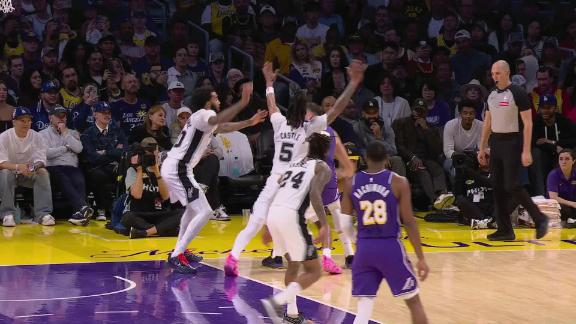 Luka whirls a pass behind his head for a Rui 3 - ESPN Video