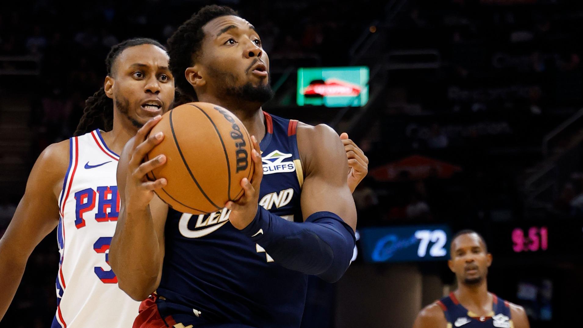 Donovan Mitchell 46-point night steers easy Cavs win