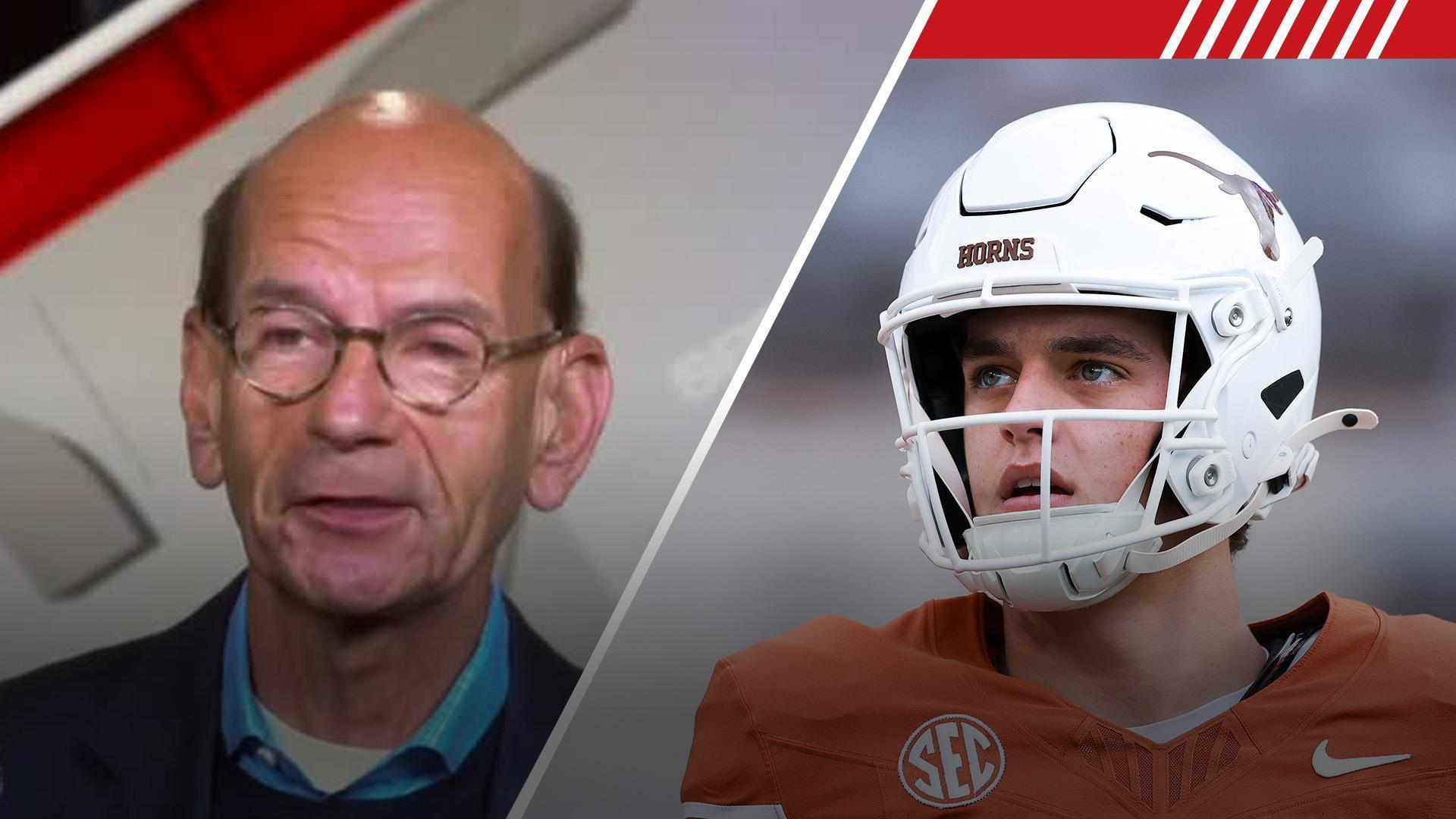 How much of a chance does Paul Finebaum give Texas vs. Georgia?