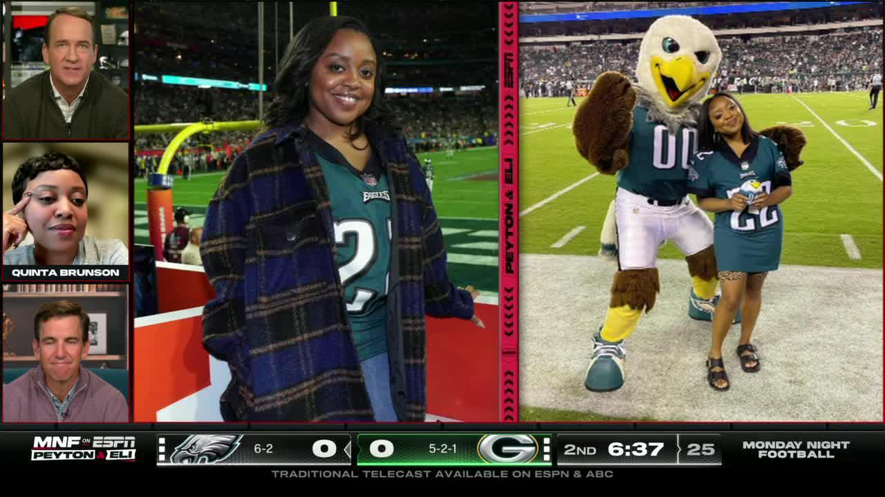 Quinta Brunson reveals what led to her Eagles fandom