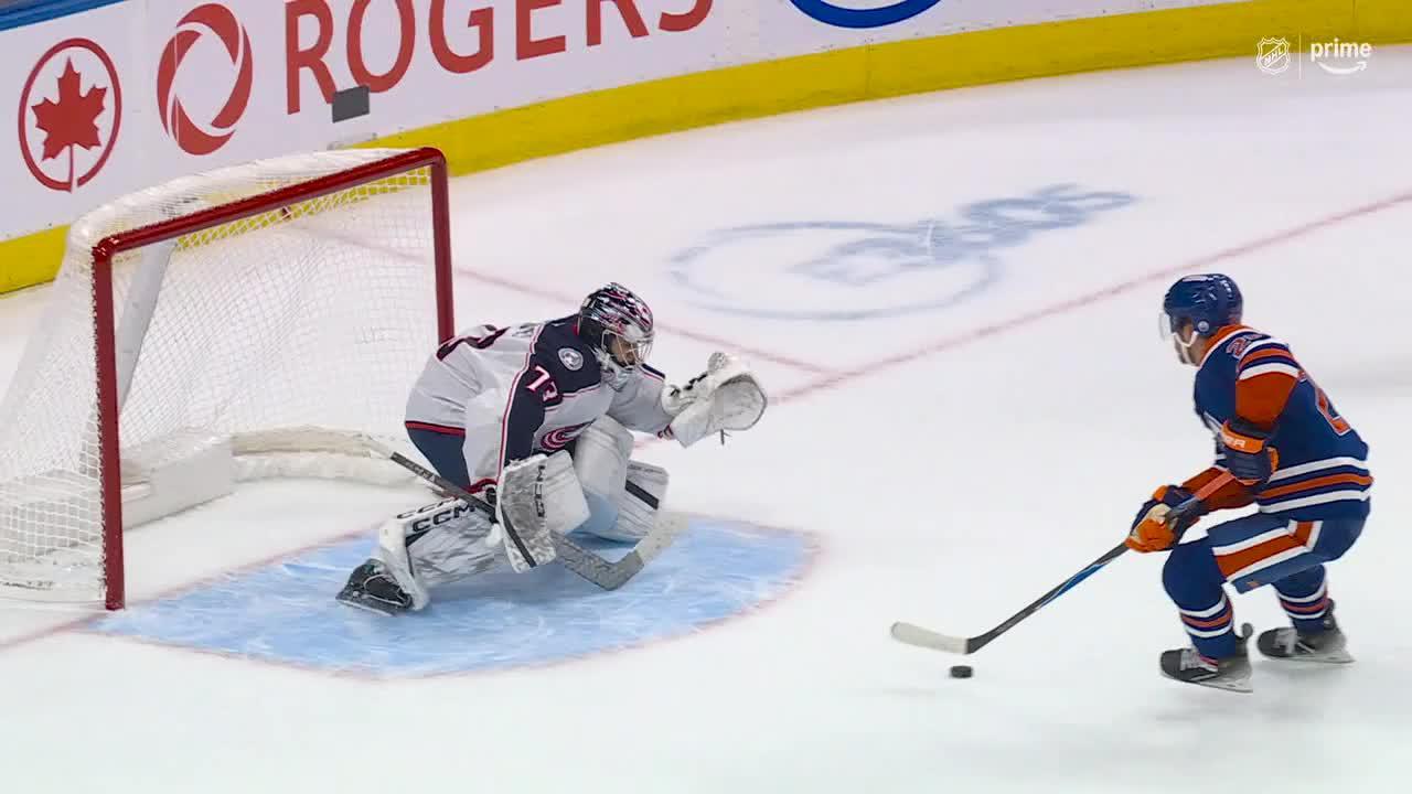 Jack Roslovic completes Oilers' comeback with winner in OT