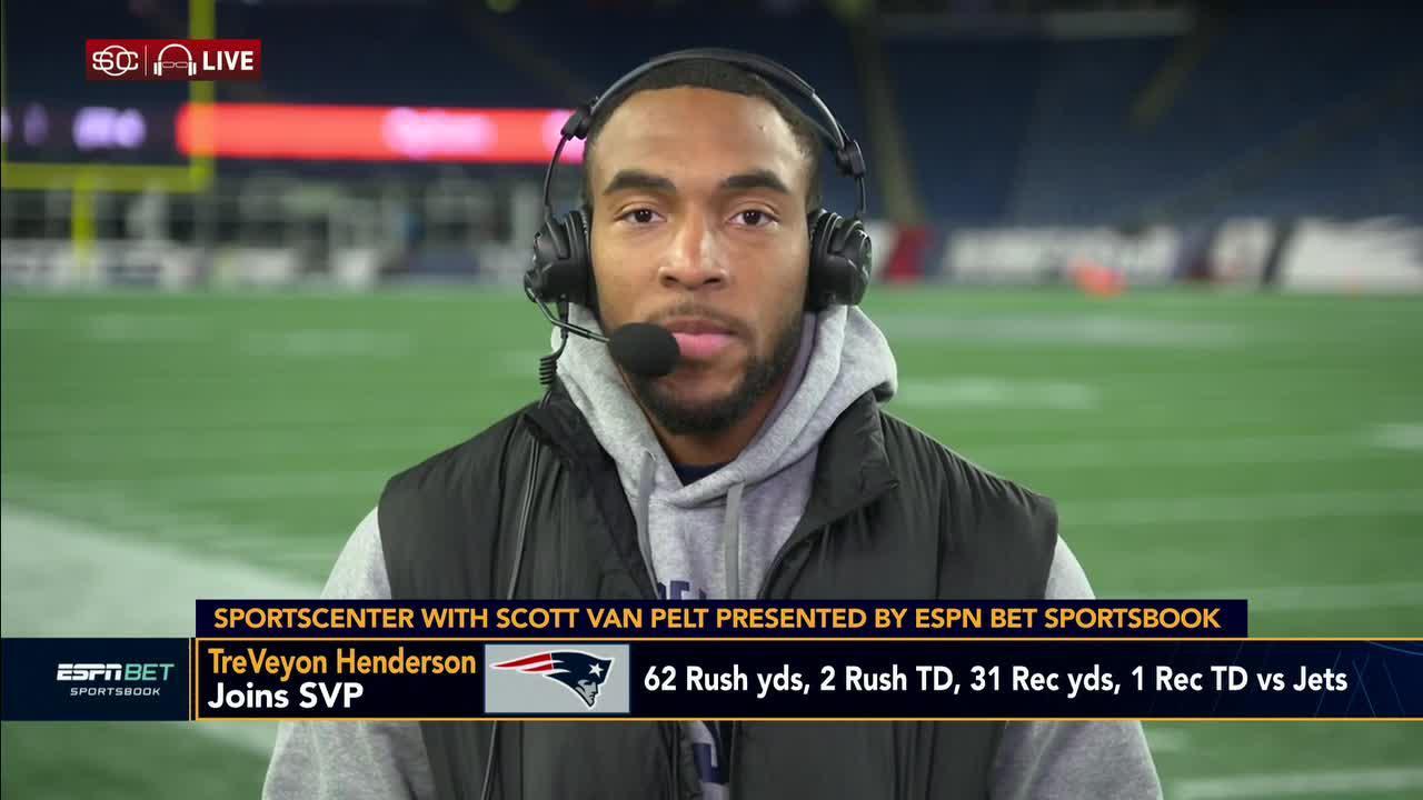 TreVeyon Henderson explains what fuels him after 3-TD performance