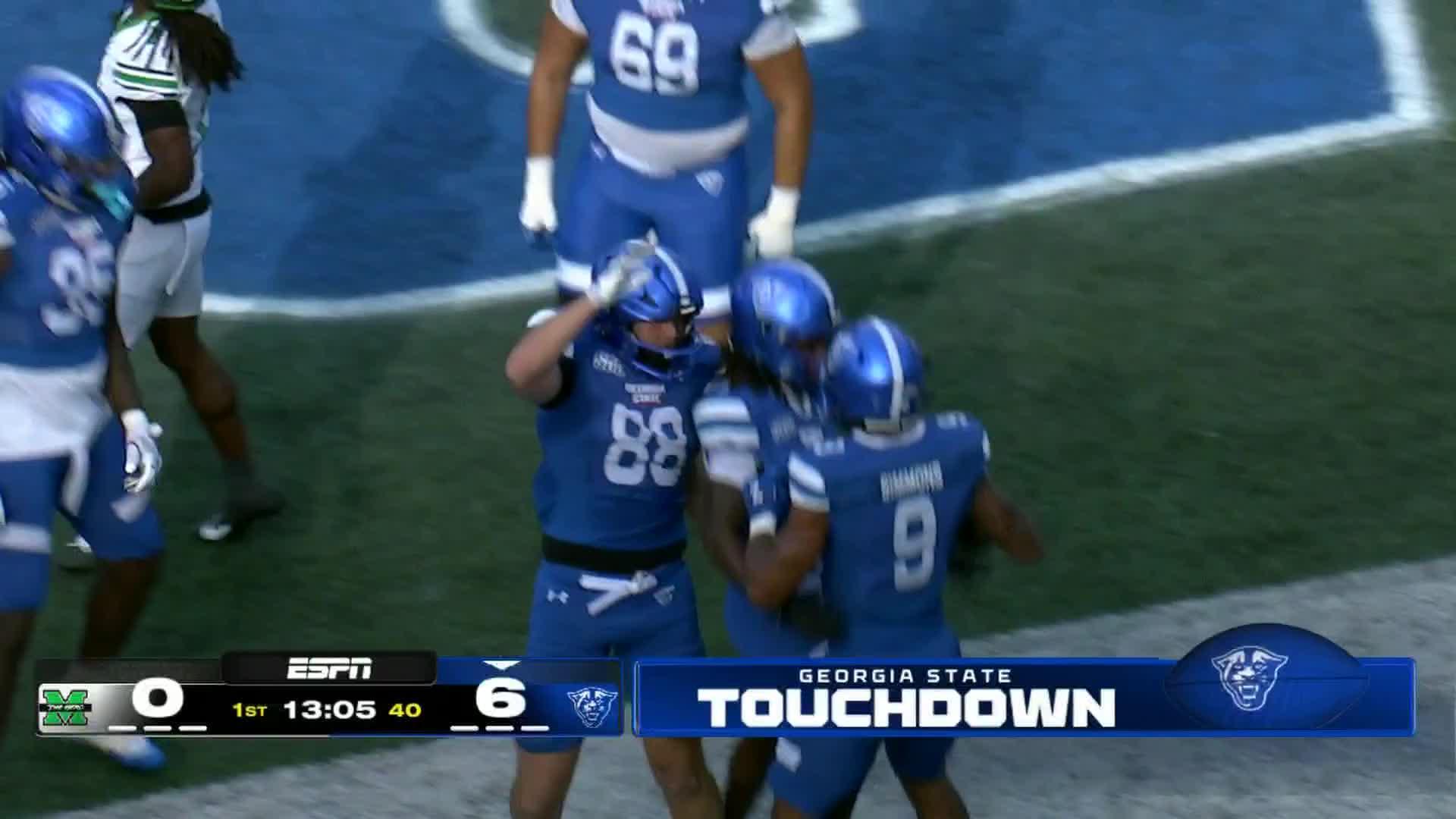 Marshall Outguns Georgia State: Thundering Herd Surge Past Panthers in Sun Belt Showdown