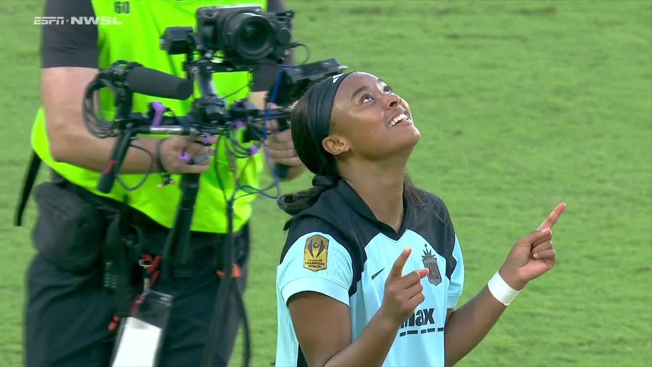 Jaedyn Shaw's late goal sends Gotham to championship