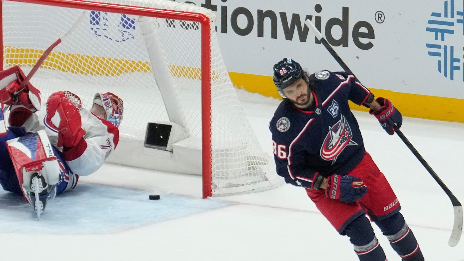 Blue Jackets 4-3 Canadiens (Nov 17, 2025) Final Score - ESPN