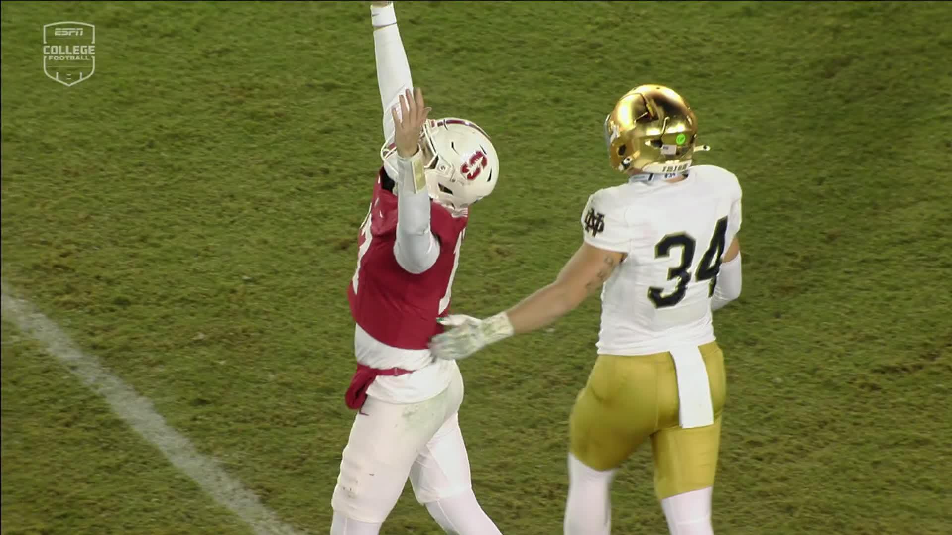 Notre Dame Dominates Stanford 49-20 in Playoff Positioning Statement