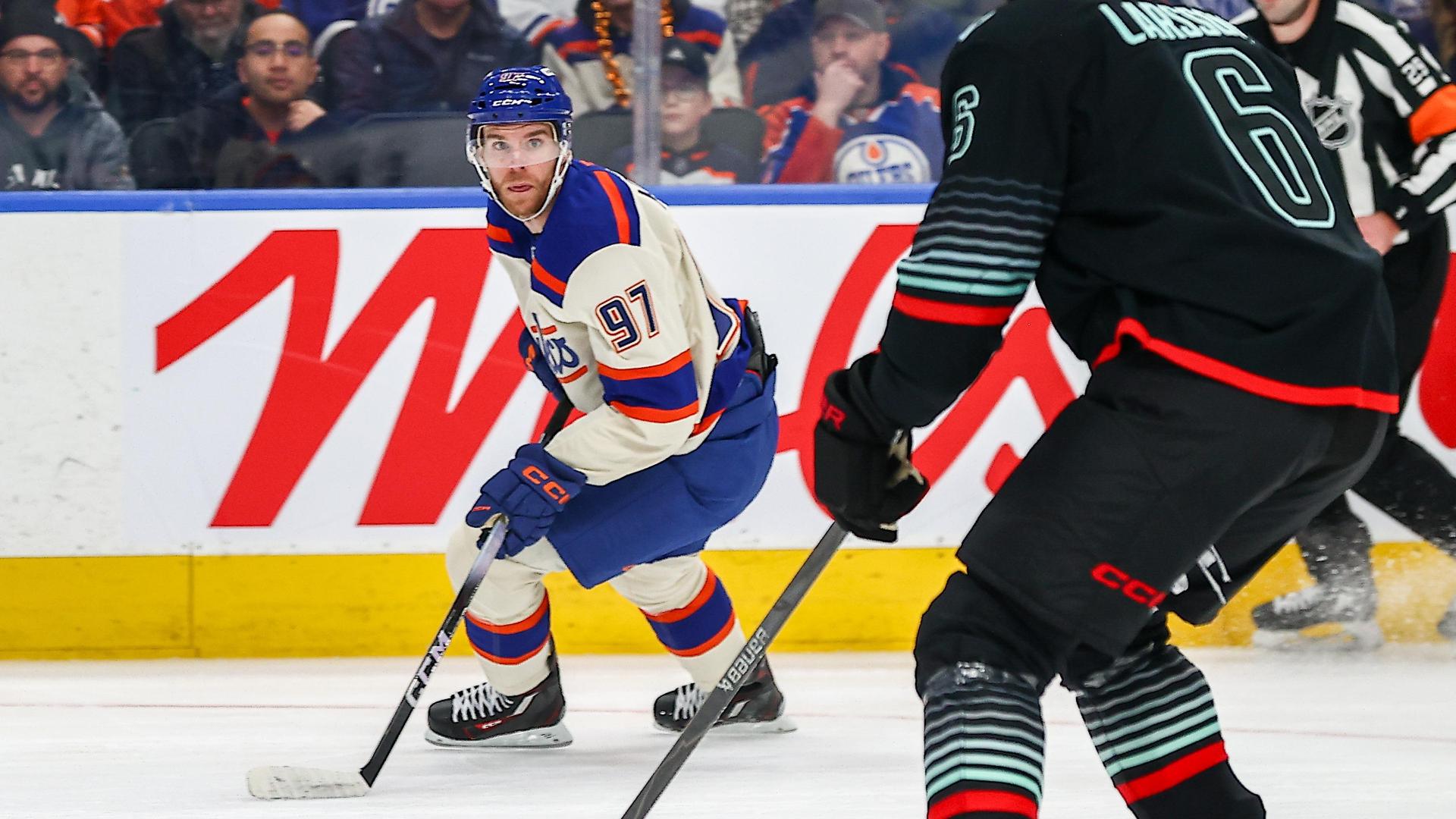 Connor McDavid notches 13th career hat trick for Oilers