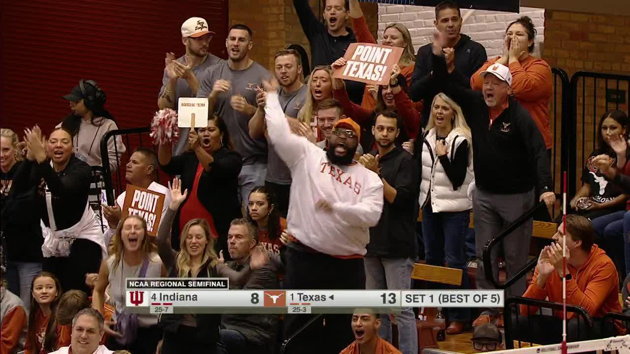 Marcus Spears fired up after this Texas block